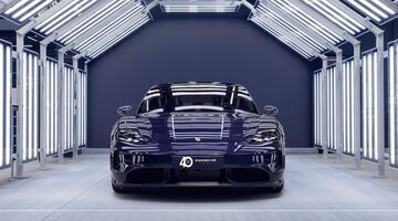 Een Porsche met de nieuwe lak