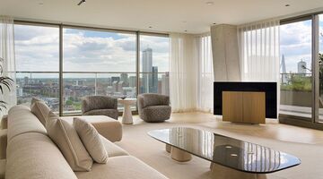 Het penthouse van Peter Goedvolk in Rotterdam