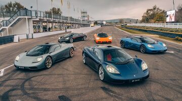 Auto's die zijn ontwikkeld door McLaren-designer Gordon Murray