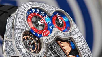 Het horloge van Jacob & Co. en Bugatti
