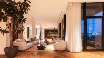 Het penthouse van Adriaan Mol in Amsterdam