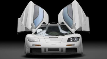 Eén van de sportwagens van Sotheby's
