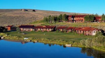 De Amerikaanse ranch.