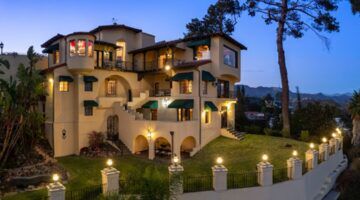De villa in Hollywood Hills