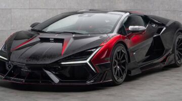 De Lamborghini Revuelto MANSORY van Esteban Ocon