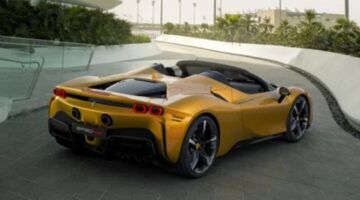 De Ferrari die flink in waarde daalde
