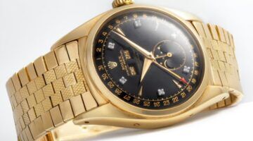 De Rolex die op een veiling verscheen