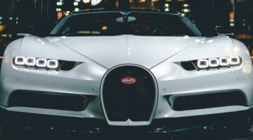 Een wagen van Bugatti