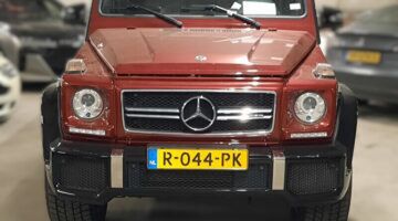 Mercedes-Benz G-Wagon voor veiling in kwestie