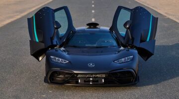 De Mercedes-AMG One die naar de veiling ging