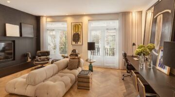 Het appartement van Leco van Zadelhoff in Amsterdam