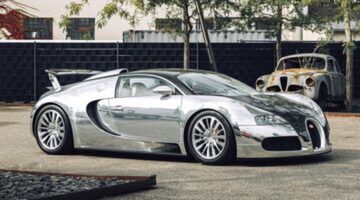De desbetreffende Bugatti