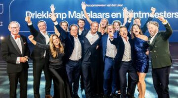 Drieklomp Makelaars neemt de prestigieuze MAVA-award mee naar huis