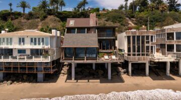 Het strandhuis in Malibu