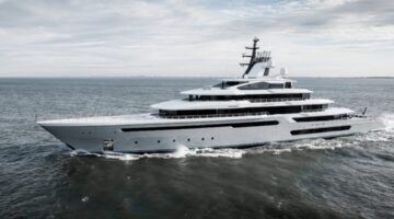 Het op 50 na grootste superjacht ter wereld