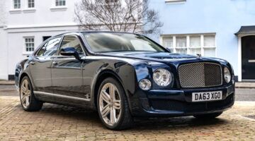 De Bentley Mulsanne die dienstdeed als wagen van King Charles