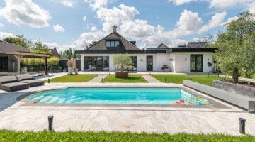 De villa van Luciano Valente in Hei- en Boeicop