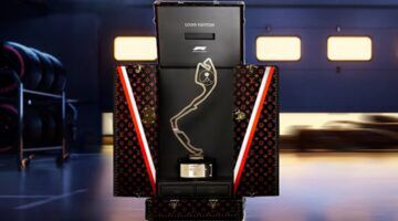 De koffer die Louis Vuitton heeft gemaakt voor de Monaco Grand Prix