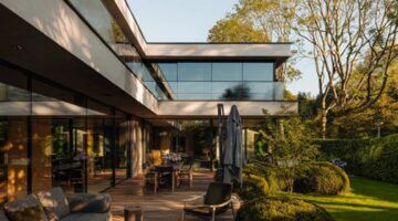 De villa in Amsterdam