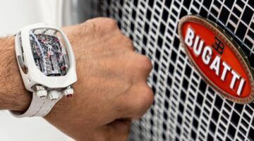 Het horloge dat op een Bugatti is gebaseerd