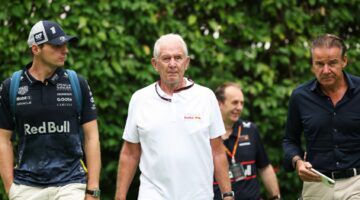 Helmut Marko en Max Verstappen
