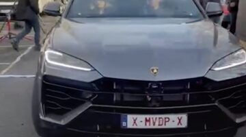 De Lamborghini Urus SE van Mathieu van der Poel