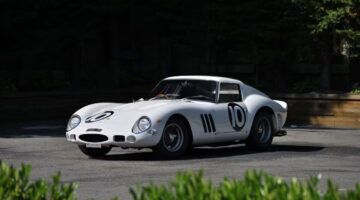 De witte Ferrari 250 GTO