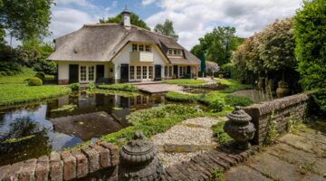 De villa van Jaap van Zweden in Blaricum