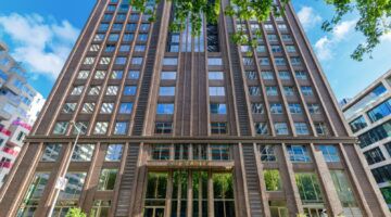 Het appartement van Jorrel Hato op de Zuidas