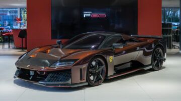 De eerste Ferrari F80 in Europa