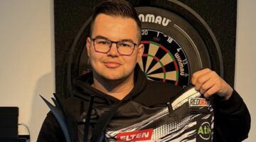 Gian van Veen mag na het behalen van de finale op het WK darts tonnen mee naar huis nemen