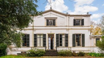 Het rijksmonumentale landhuis in Wassenaar