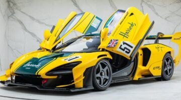 De McLaren Senna GTR LM