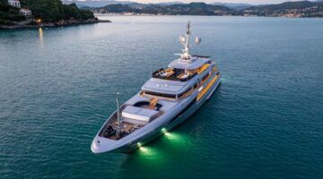 Het superjacht van de medeoprichter van Dolce & Gabbana