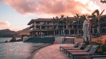 Een pand met hotelkamers waarin de man wellicht heeft geslapen