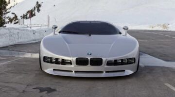 De voorzijde van de BMW Nazca C2