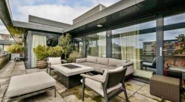 Het appartement van Richard Witschge in Amsterdam