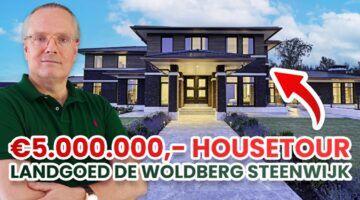 Housetour landgoed De Woldberg Steenwijk