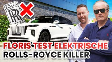 Floris test elektrische Rolls-Royce killer met stuntman Dennis