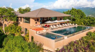 De villa in het Mexicaanse resort