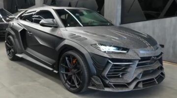 De voorzijde van de MANSORY Venatus Coup&eacute; EVO