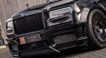 De voorzijde van de Novitec Rolls-Royce