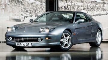 E&eacute;n van de wagens uit de autocollectie die naar de veiling ging