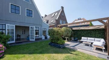 De woning van Jan Smit in Broek in Waterland