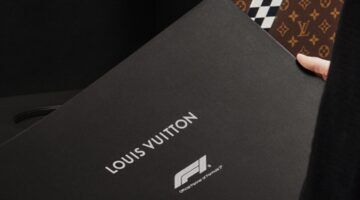 De door Louis Vuitton voor de Formule 1 ontwikkelde koffer