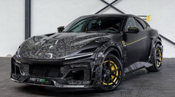Het vooraanzicht van de MANSORY Pugnator