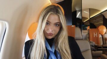 Schaatsster Jutta Leerdam wordt verwend met nieuwe bolide t.w.v. &euro; 500.000 door verloofde Jake Paul