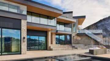 Het landgoed in Aspen