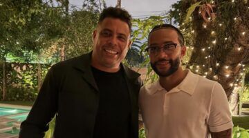 Memphis Depay en Ronaldo Lu&iacute;s Naz&aacute;rio de Lima