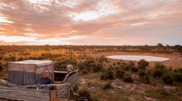 De skybeds in Botswana